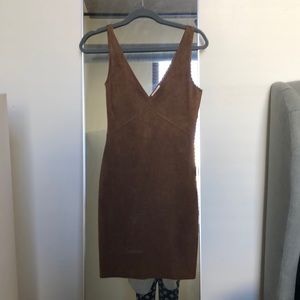 Wilfred suede dress